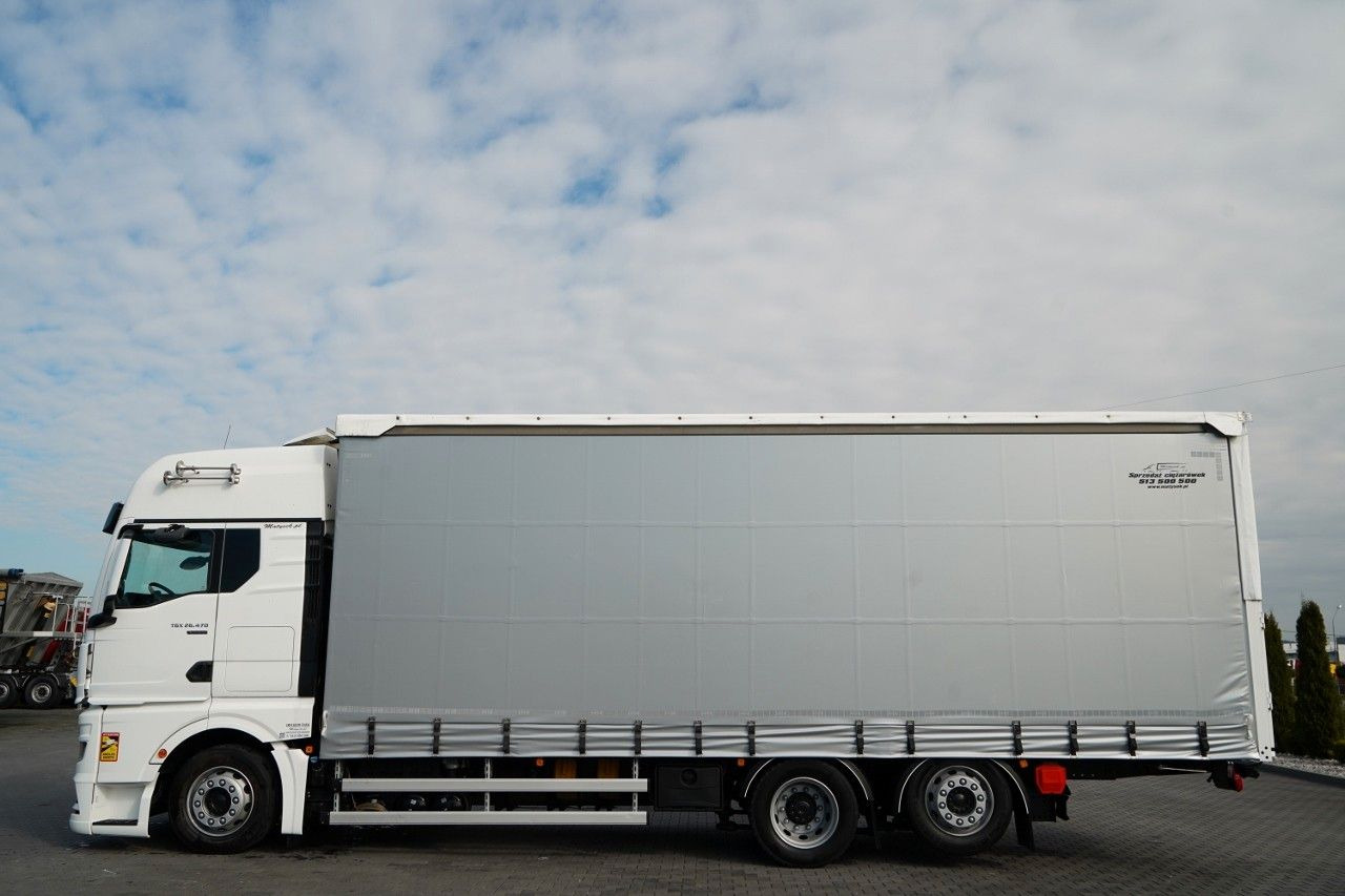 MAN TGX 26.470 / 6x2 / FIRANKA / SOLÓWKA / 6x2 / 12 - Тентована вантажівка: фото 3 MAN TGX 26.470 / 6x2 / FIRANKA / SOLÓWKA / 6x2 / 12 - Тентована вантажівка: фото 3