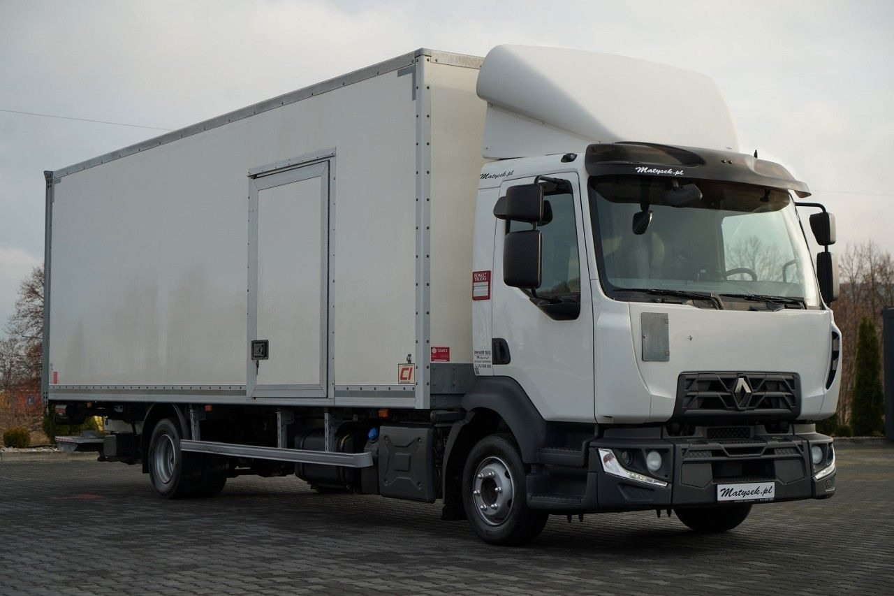 Renault D 240 / 4x2 / KONTENER / 7,7 M / WINDA DHOLLANDI - Вантажівка з закритим кузовом: фото 1 Renault D 240 / 4x2 / KONTENER / 7,7 M / WINDA DHOLLANDI - Вантажівка з закритим кузовом: фото 1