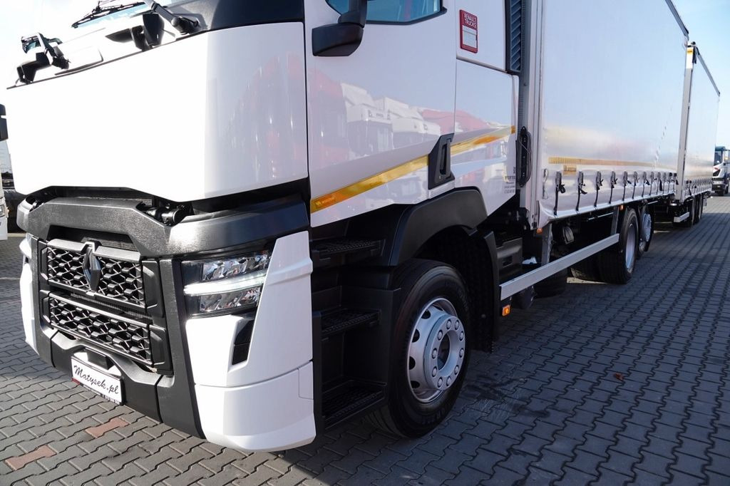Renault T 440 / 13 LITROWA / ZESTAW TANDEM PRZEJAZDOWY - Тентована вантажівка: фото 4 Renault T 440 / 13 LITROWA / ZESTAW TANDEM PRZEJAZDOWY - Тентована вантажівка: фото 4