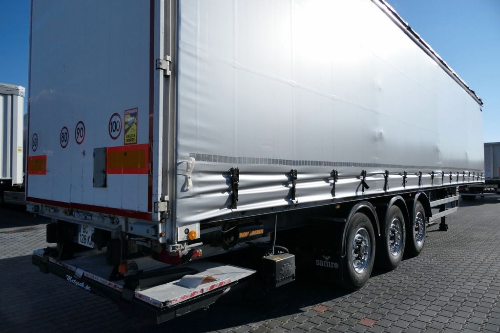Тентований напівпричіп Samro CURTAINSIDER / STANDARD / LIFTED AXLE / LIFT DHO: фото 13