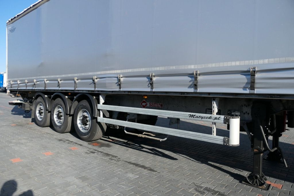 Тентований напівпричіп Samro CURTAINSIDER / STANDARD / LIFTED AXLE / LIFT DHO: фото 9