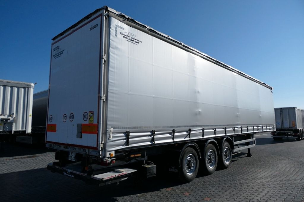 Тентований напівпричіп Samro CURTAINSIDER / STANDARD / LIFTED AXLE / LIFT DHO: фото 6