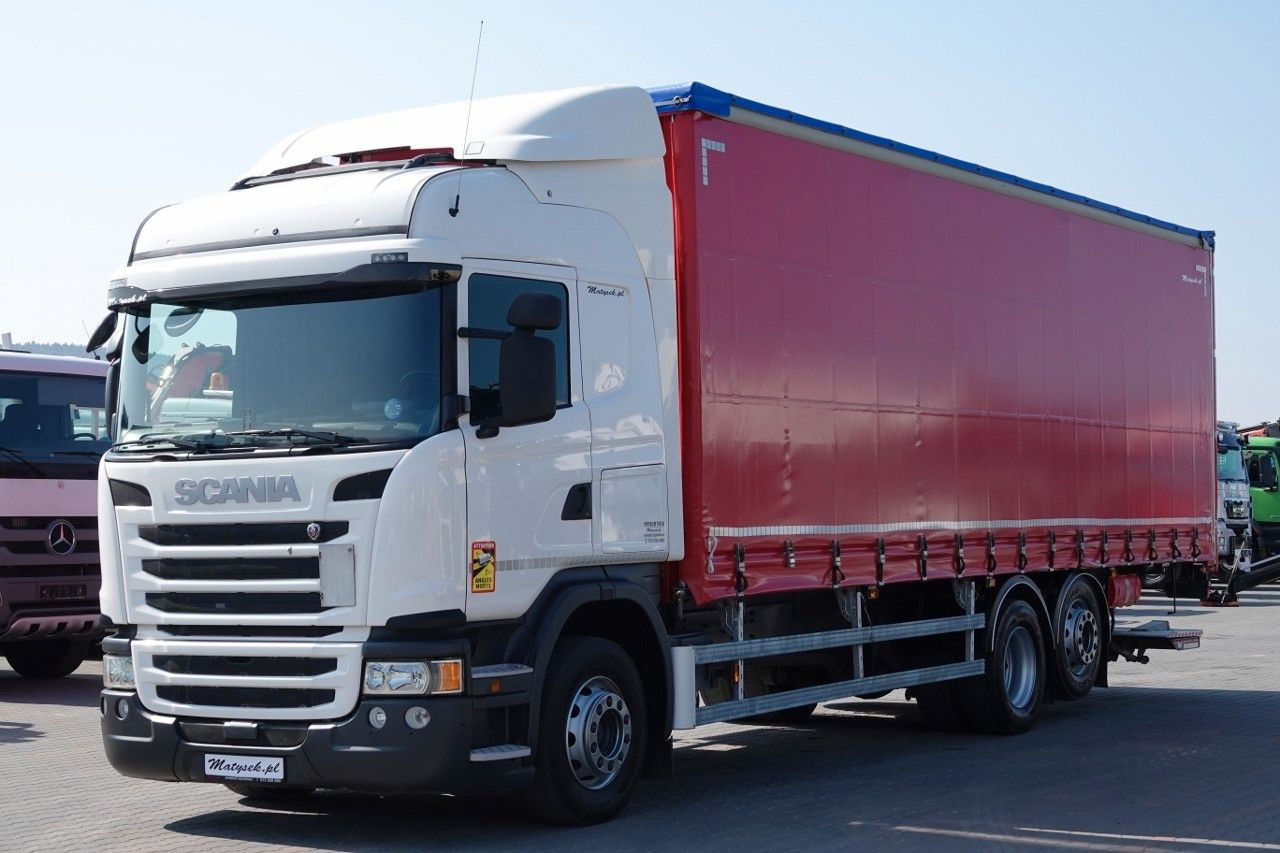 Scania G 320 / 6x2 / FIRANKA- 9 M / + WINDA ZAŁADOWCZA - Тентована вантажівка: фото 2 Scania G 320 / 6x2 / FIRANKA- 9 M / + WINDA ZAŁADOWCZA - Тентована вантажівка: фото 2