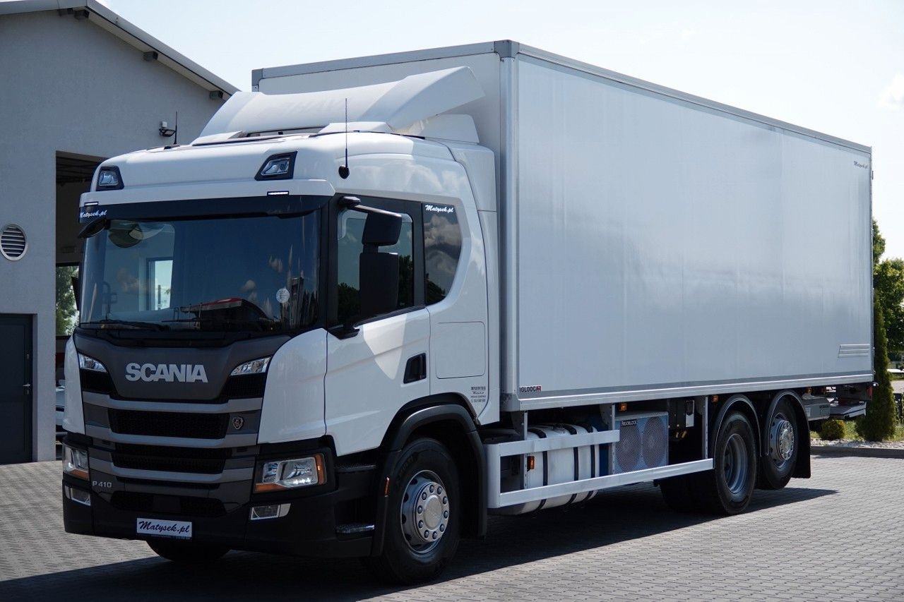 Scania P 410 / 6X2 /CHŁODNIA / SLÓWKA / Agregat THERMO - Рефрижератор вантажівка: фото 2 Scania P 410 / 6X2 /CHŁODNIA / SLÓWKA / Agregat THERMO - Рефрижератор вантажівка: фото 2