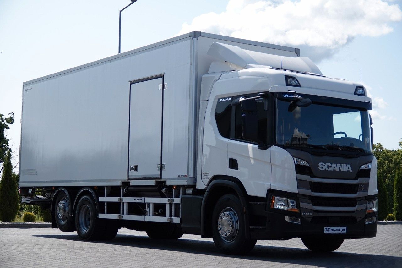 Scania P 410 / 6X2 /CHŁODNIA / SLÓWKA / Agregat THERMO - Рефрижератор вантажівка: фото 1 Scania P 410 / 6X2 /CHŁODNIA / SLÓWKA / Agregat THERMO - Рефрижератор вантажівка: фото 1