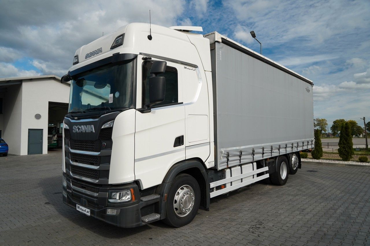 Scania S 450 / SOLÓWKA / 6X2 / OŚ PODNOSZONA / 2019 / - Тентована вантажівка: фото 3 Scania S 450 / SOLÓWKA / 6X2 / OŚ PODNOSZONA / 2019 / - Тентована вантажівка: фото 3