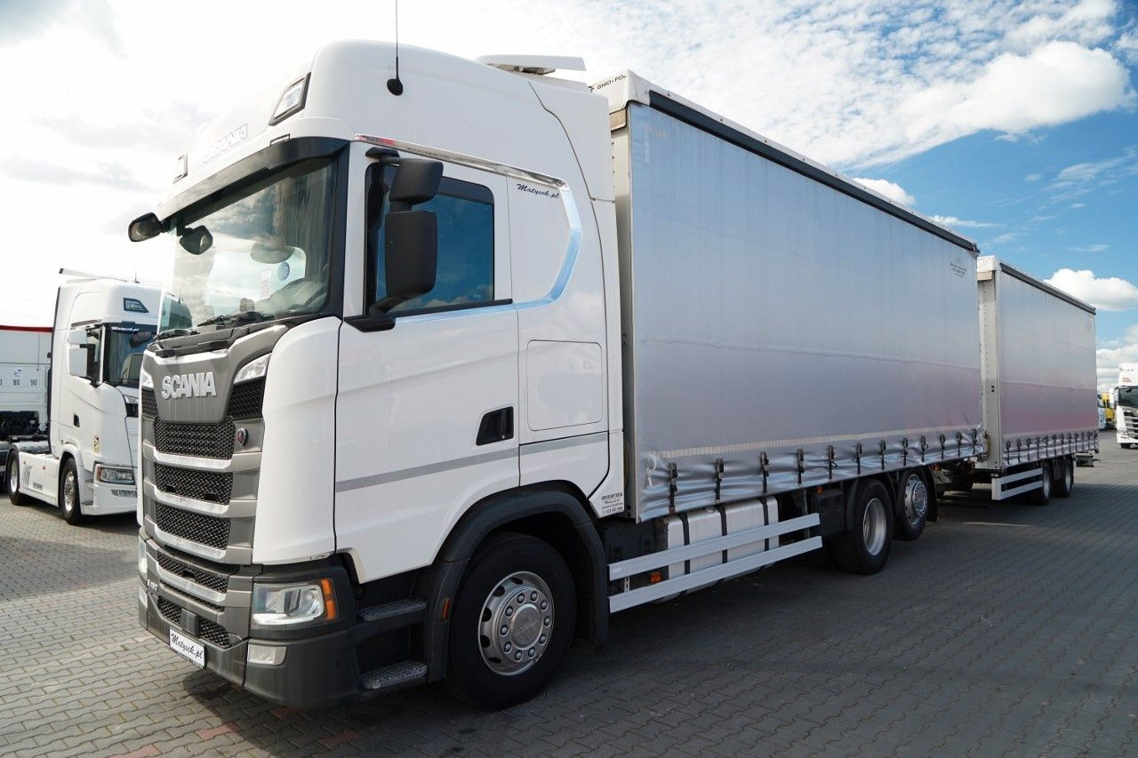 Scania S 450 / ZESTAW TANDEM / 120 M3 / I-PARK COOL Scania S 450 / ZESTAW TANDEM / 120 M3 / PO KONTRAKCIE S - Тентована вантажівка: фото 5 Scania S 450 / ZESTAW TANDEM / 120 M3 / I-PARK COOL Scania S 450 / ZESTAW TANDEM / 120 M3 / PO KONTRAKCIE S - Тентована вантажівка: фото 5