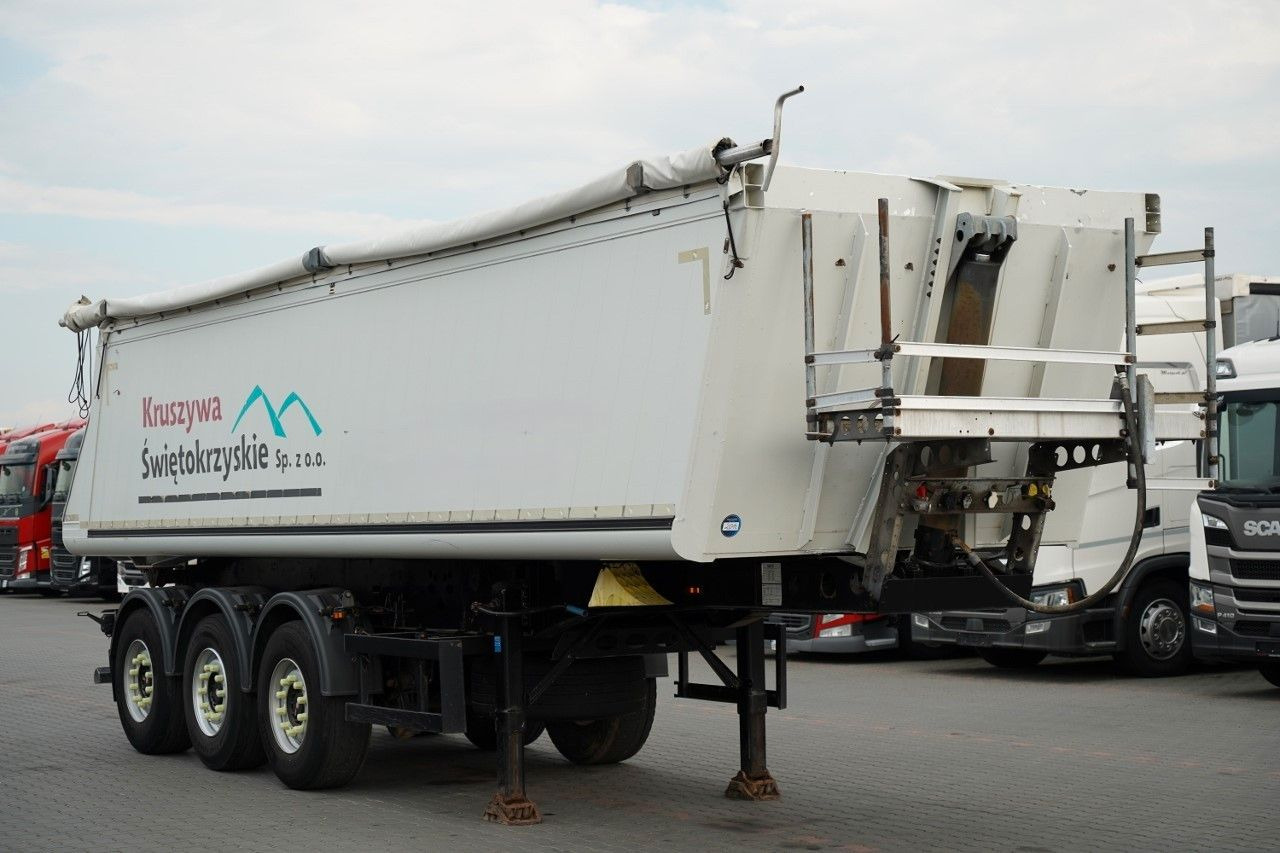 Schmitz Cargobull / WYWROTKA / ALUMINIOWA / OŚ PODNOSZONA / OSIE - Самоскид напівпричіп: фото 1 Schmitz Cargobull / WYWROTKA / ALUMINIOWA / OŚ PODNOSZONA / OSIE - Самоскид напівпричіп: фото 1