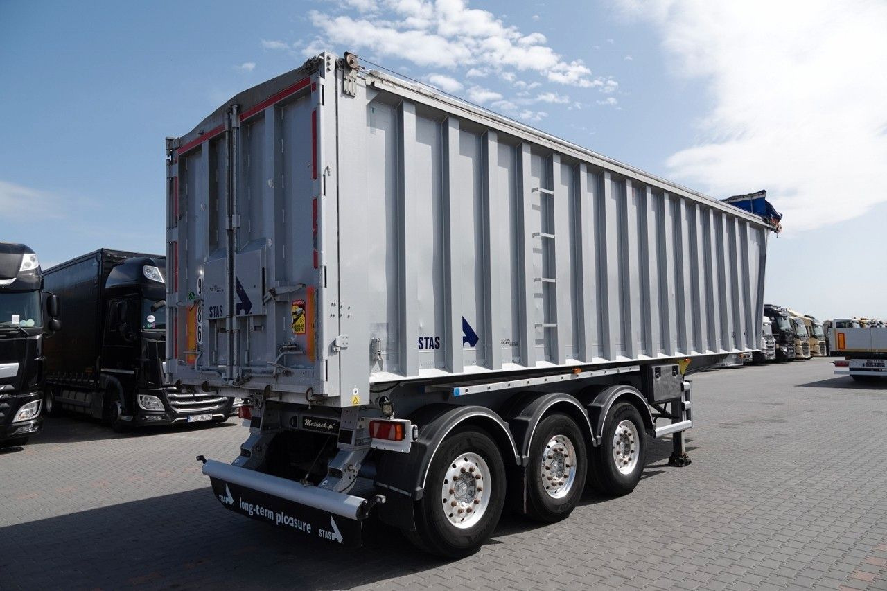 Stas WYWROTKA 43 m3 / ALUMINIOWA / OŚ PODNOSZONA / - Самоскид напівпричіп: фото 4 Stas WYWROTKA 43 m3 / ALUMINIOWA / OŚ PODNOSZONA / - Самоскид напівпричіп: фото 4