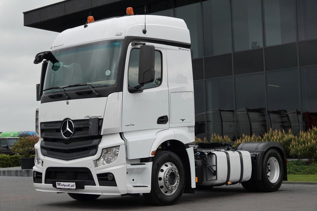 Mercedes-Benz ACTROS 1843 / RETARDER / ALUFELGI / EURO 6 / SPR - Тягач: фото 1 Mercedes-Benz ACTROS 1843 / RETARDER / ALUFELGI / EURO 6 / SPR - Тягач: фото 1