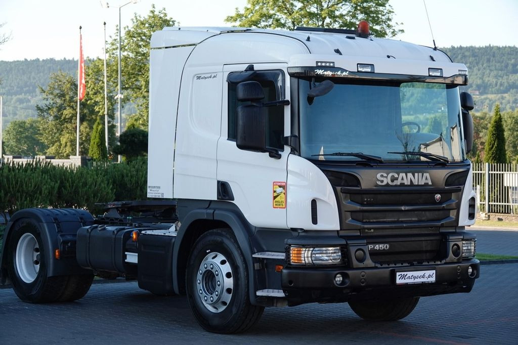 Scania P 450 / RETARDER / NISKA KABINA / WYSOKO ZAWIESZ - Тягач: фото 1 Scania P 450 / RETARDER / NISKA KABINA / WYSOKO ZAWIESZ - Тягач: фото 1