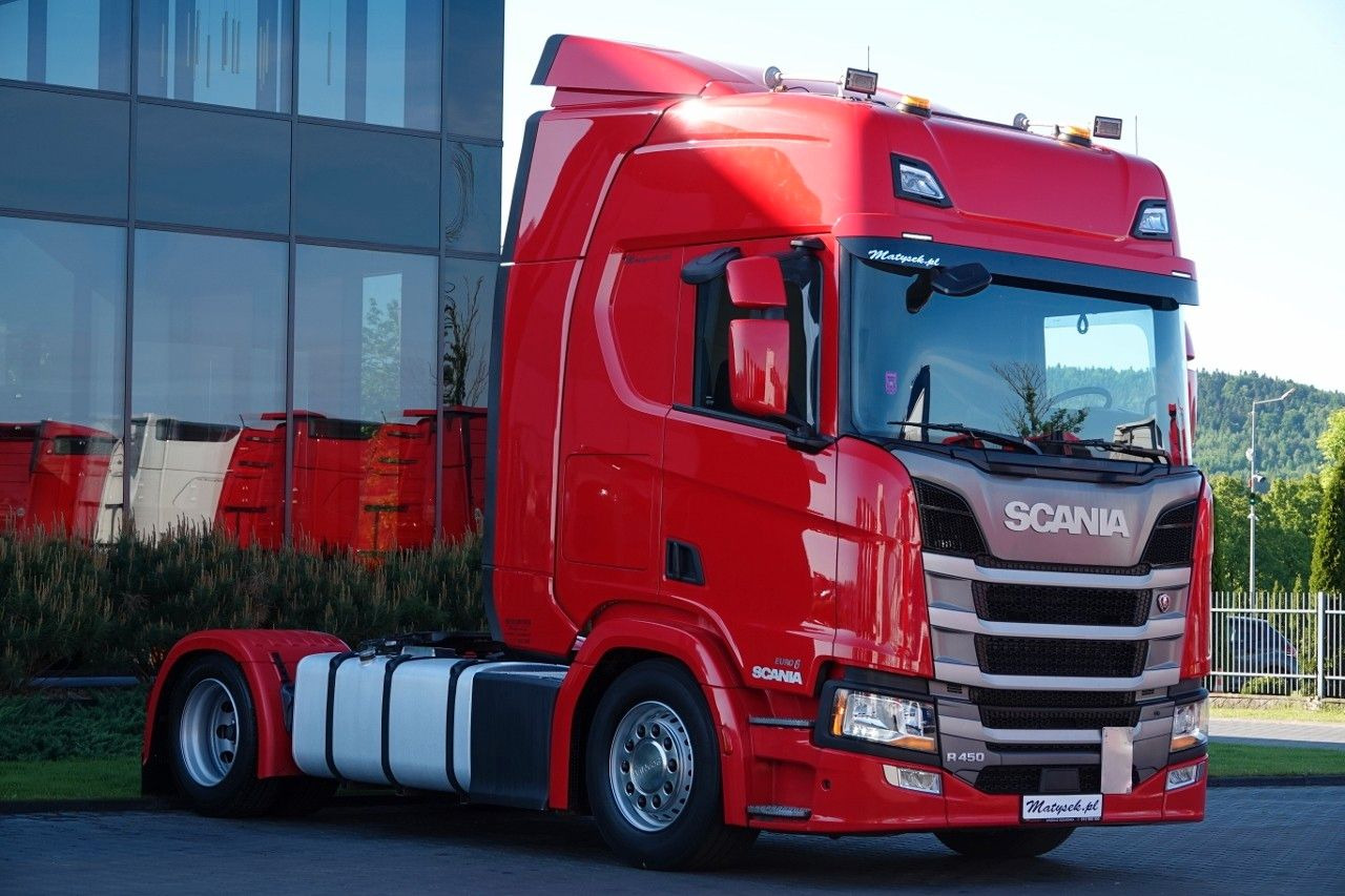 Scania R 450 / LOWDECK / MEGA / OPONY 100% / 2021 / P - Тягач: фото 2 Scania R 450 / LOWDECK / MEGA / OPONY 100% / 2021 / P - Тягач: фото 2