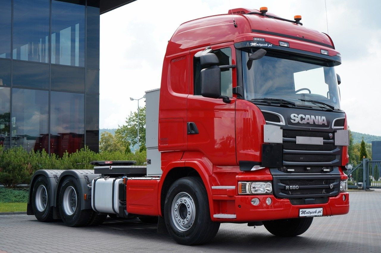 Scania R 580 / V8 / 6x4 / DMC: 150.000 KG / RETARDER / - Тягач: фото 1 Scania R 580 / V8 / 6x4 / DMC: 150.000 KG / RETARDER / - Тягач: фото 1