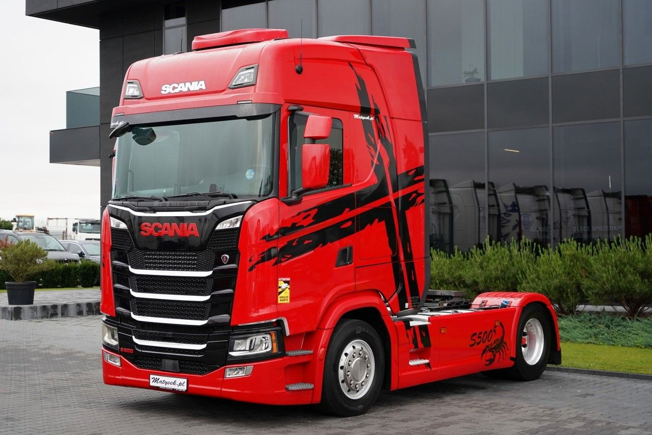 Scania S 500 / RETARDER / I-PARK COOL / ALUFELGI / PO - Тягач: фото 4 Scania S 500 / RETARDER / I-PARK COOL / ALUFELGI / PO - Тягач: фото 4