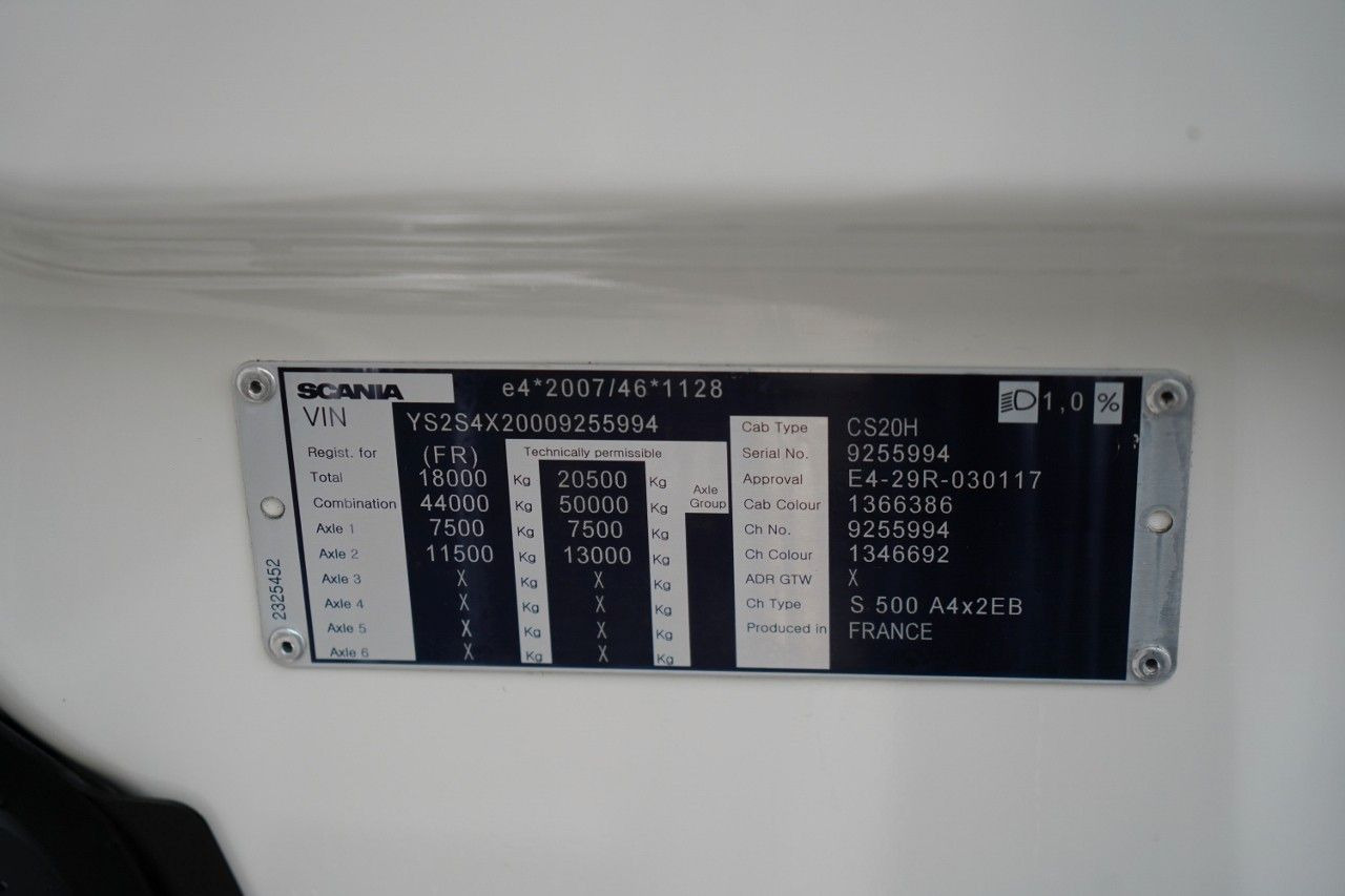 Тягач Scania S 500 / RETARDER / I-PARK COOL / OPONY 100% / PO: фото 18