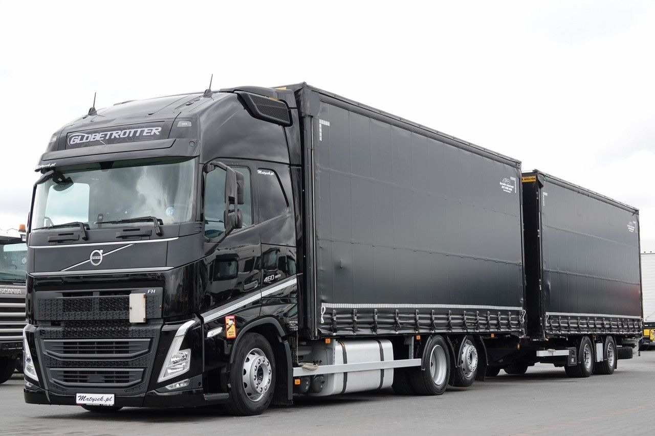 Volvo FH 460 / I-SAVE / XXL / ZESTAW TANDEM PRZEJAZDOW - Тентована вантажівка: фото 1 Volvo FH 460 / I-SAVE / XXL / ZESTAW TANDEM PRZEJAZDOW - Тентована вантажівка: фото 1