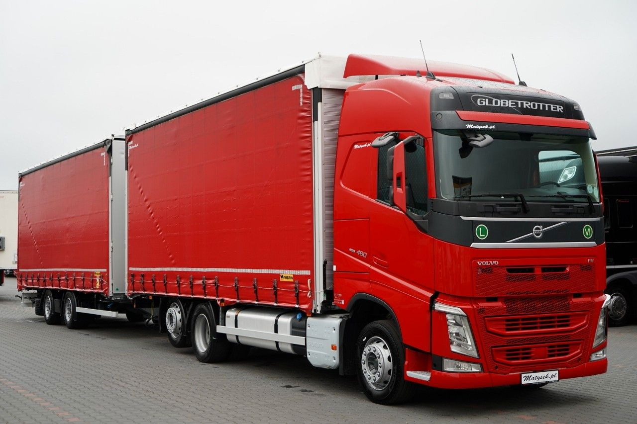 Volvo FH 460 / I-SAVE / ZESTAW TANDEM 120 M3 / PRZEJAZ - Тентована вантажівка: фото 4 Volvo FH 460 / I-SAVE / ZESTAW TANDEM 120 M3 / PRZEJAZ - Тентована вантажівка: фото 4