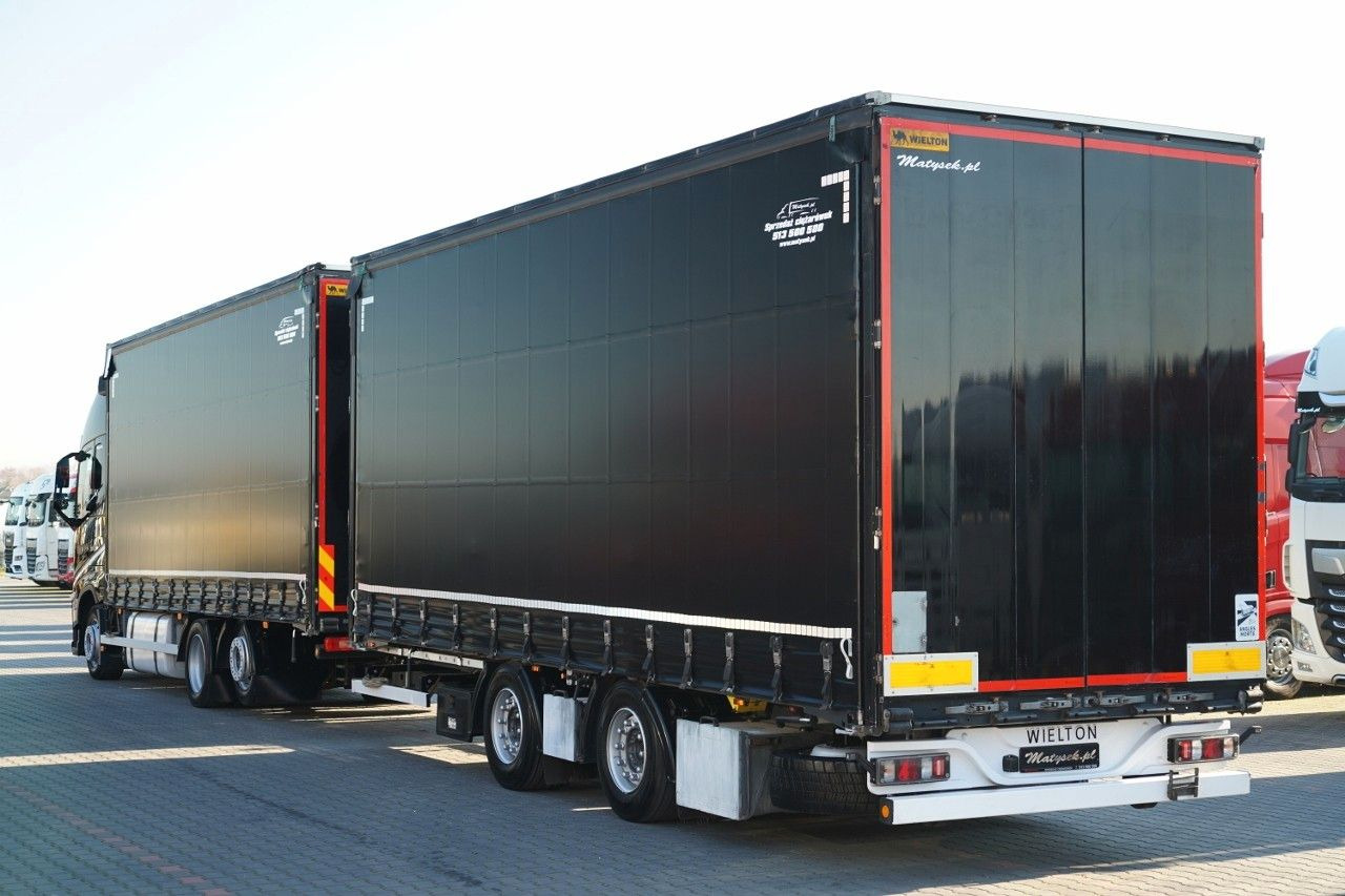 Volvo FH 460 / ZESTAW TANDEM / 120 M3 / PRZEJAZDOWY / - Тентована вантажівка: фото 2 Volvo FH 460 / ZESTAW TANDEM / 120 M3 / PRZEJAZDOWY / - Тентована вантажівка: фото 2