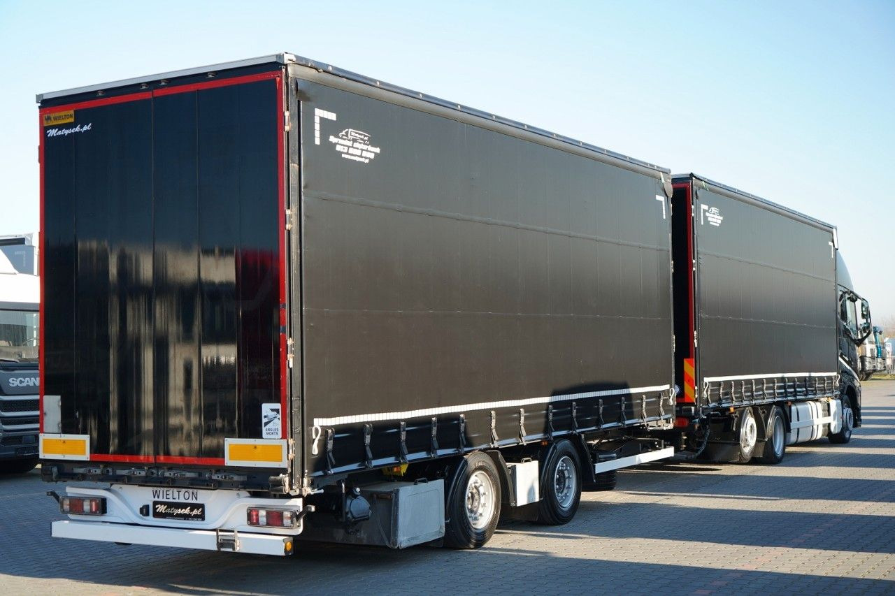 Volvo FH 460 / ZESTAW TANDEM / 120 M3 / PRZEJAZDOWY / - Тентована вантажівка: фото 3 Volvo FH 460 / ZESTAW TANDEM / 120 M3 / PRZEJAZDOWY / - Тентована вантажівка: фото 3