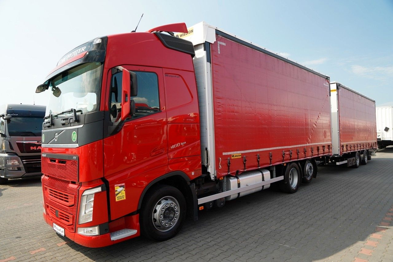Volvo FH 460 / ZESTAW TANDEM / PRZEJAZDOWY / MEGA / I- - Тентована вантажівка: фото 2 Volvo FH 460 / ZESTAW TANDEM / PRZEJAZDOWY / MEGA / I- - Тентована вантажівка: фото 2