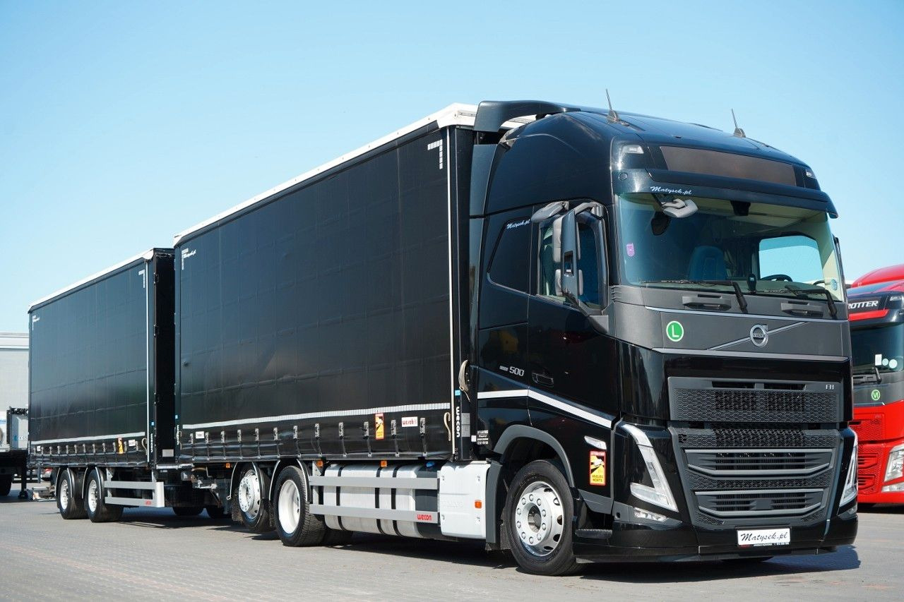 Volvo FH 500 / 6x2 / FIRANKA - 7,7 m / 2023 / KLIMA PO - Тентована вантажівка: фото 1 Volvo FH 500 / 6x2 / FIRANKA - 7,7 m / 2023 / KLIMA PO - Тентована вантажівка: фото 1