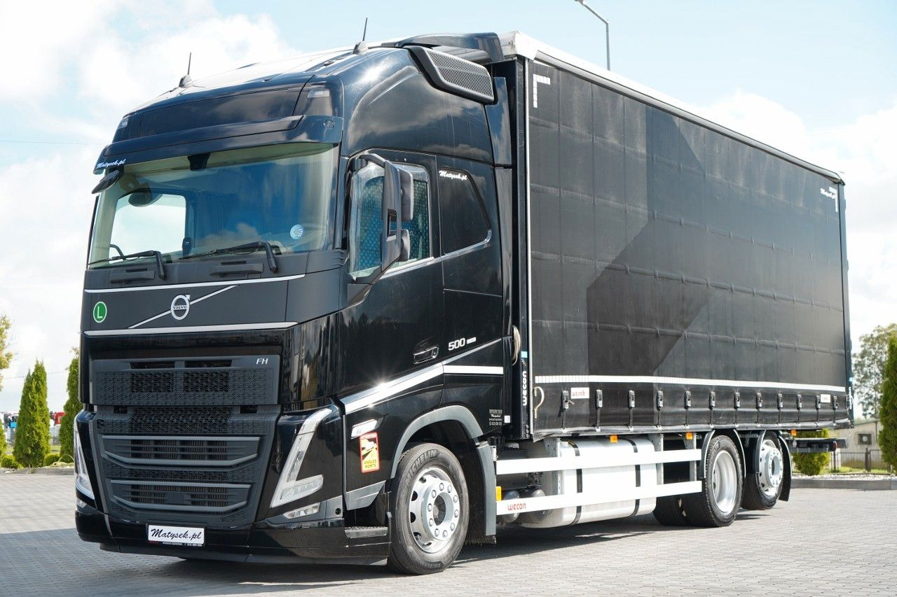 Volvo FH 500 / I-SAVE / TANDEM PRZEJAZDOWY / 2023 / K - Тентована вантажівка: фото 3 Volvo FH 500 / I-SAVE / TANDEM PRZEJAZDOWY / 2023 / K - Тентована вантажівка: фото 3