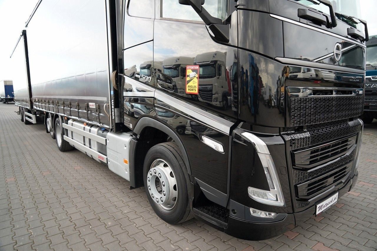 Volvo FH 500 / I-SAVE / XL / ZESTAW TANDEM PRZEJAZDOWY - Тентована вантажівка: фото 5 Volvo FH 500 / I-SAVE / XL / ZESTAW TANDEM PRZEJAZDOWY - Тентована вантажівка: фото 5