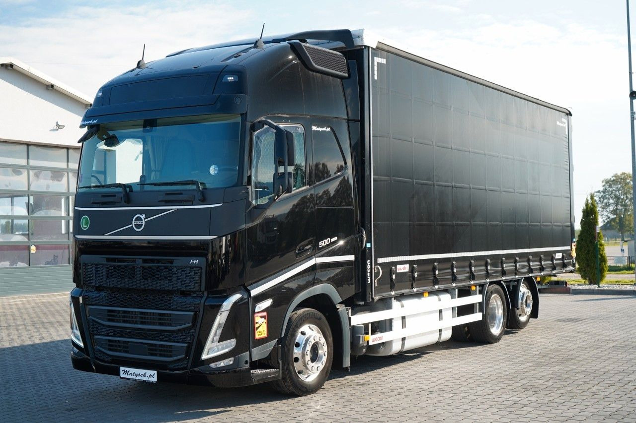 Volvo FH 500 / MEGA / ZESTAW TANDEM PRZEJAZDOWY 120 M3 - Тентована вантажівка: фото 2 Volvo FH 500 / MEGA / ZESTAW TANDEM PRZEJAZDOWY 120 M3 - Тентована вантажівка: фото 2
