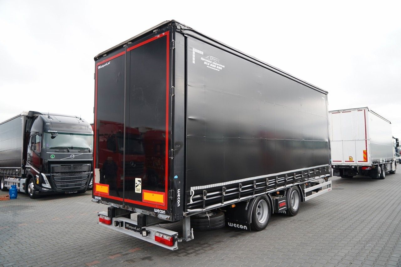 Wecon PRZYCZEPA - 7,7 M / TANDEM / PRZEJAZDOWA / - Тентований причіп: фото 5 Wecon PRZYCZEPA - 7,7 M / TANDEM / PRZEJAZDOWA / - Тентований причіп: фото 5
