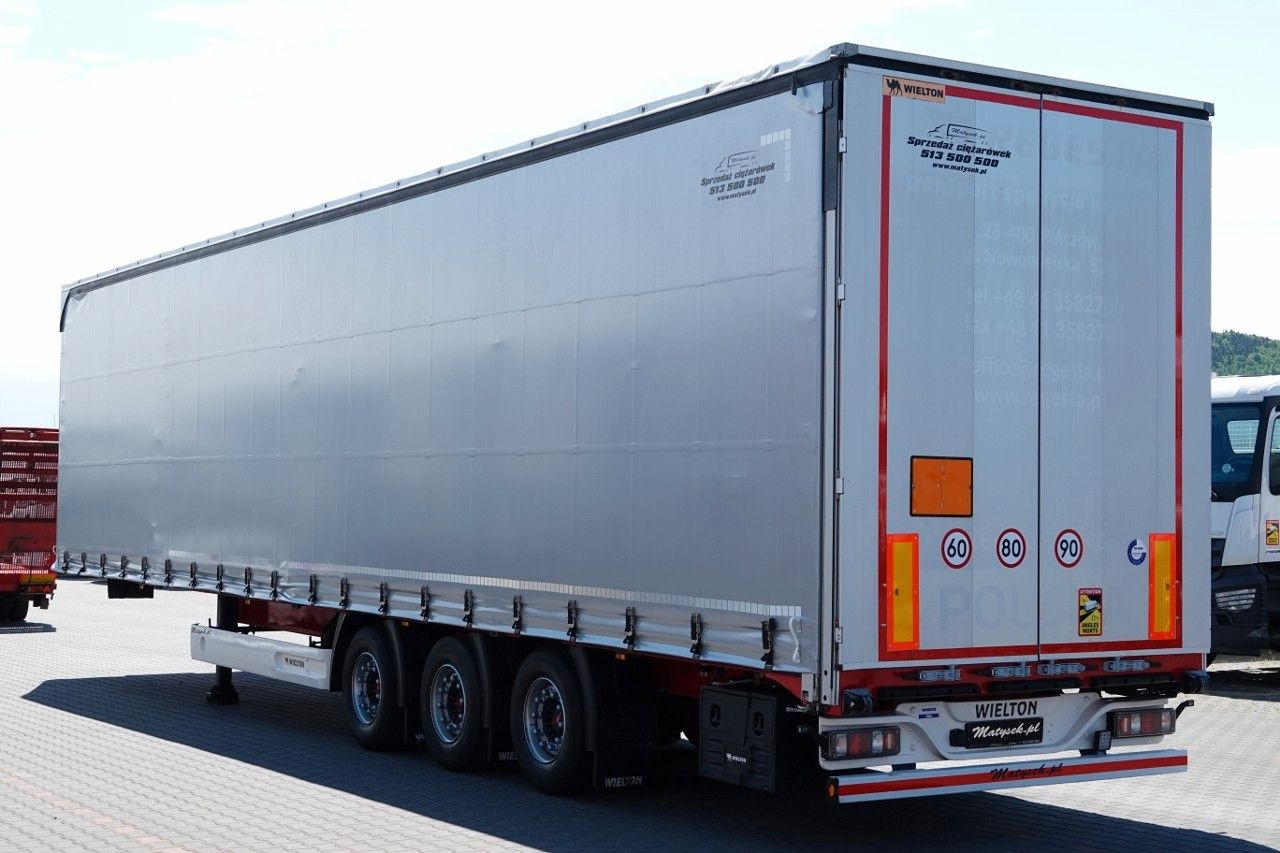 Wielton CURTAINSIDER/MEGA /COILMULD - 9M/LIFT AXLE/ SAF - Тентований напівпричіп: фото 3 Wielton CURTAINSIDER/MEGA /COILMULD - 9M/LIFT AXLE/ SAF - Тентований напівпричіп: фото 3
