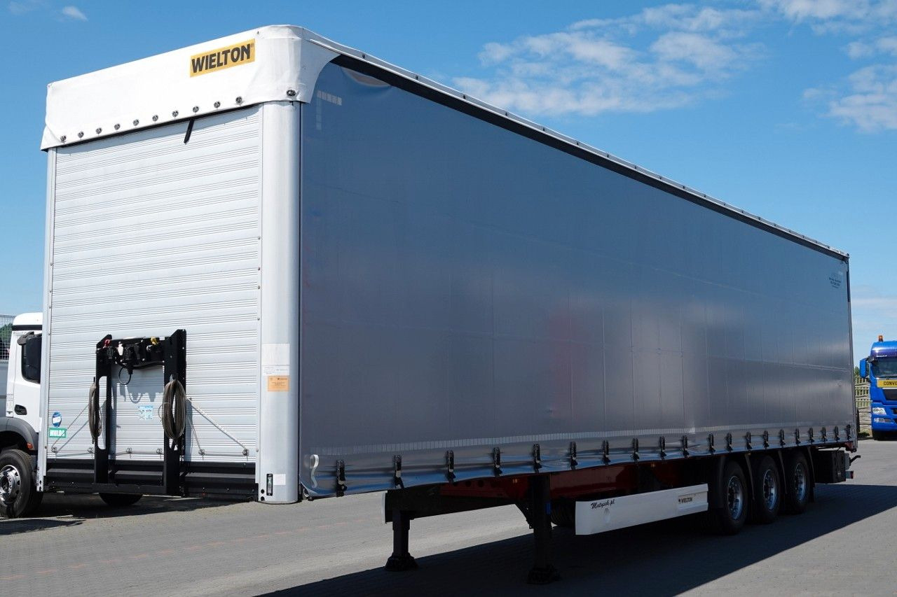 Wielton CURTAINSIDER/MEGA /COILMULD - 9M/LIFT AXLE/ SAF - Тентований напівпричіп: фото 2 Wielton CURTAINSIDER/MEGA /COILMULD - 9M/LIFT AXLE/ SAF - Тентований напівпричіп: фото 2