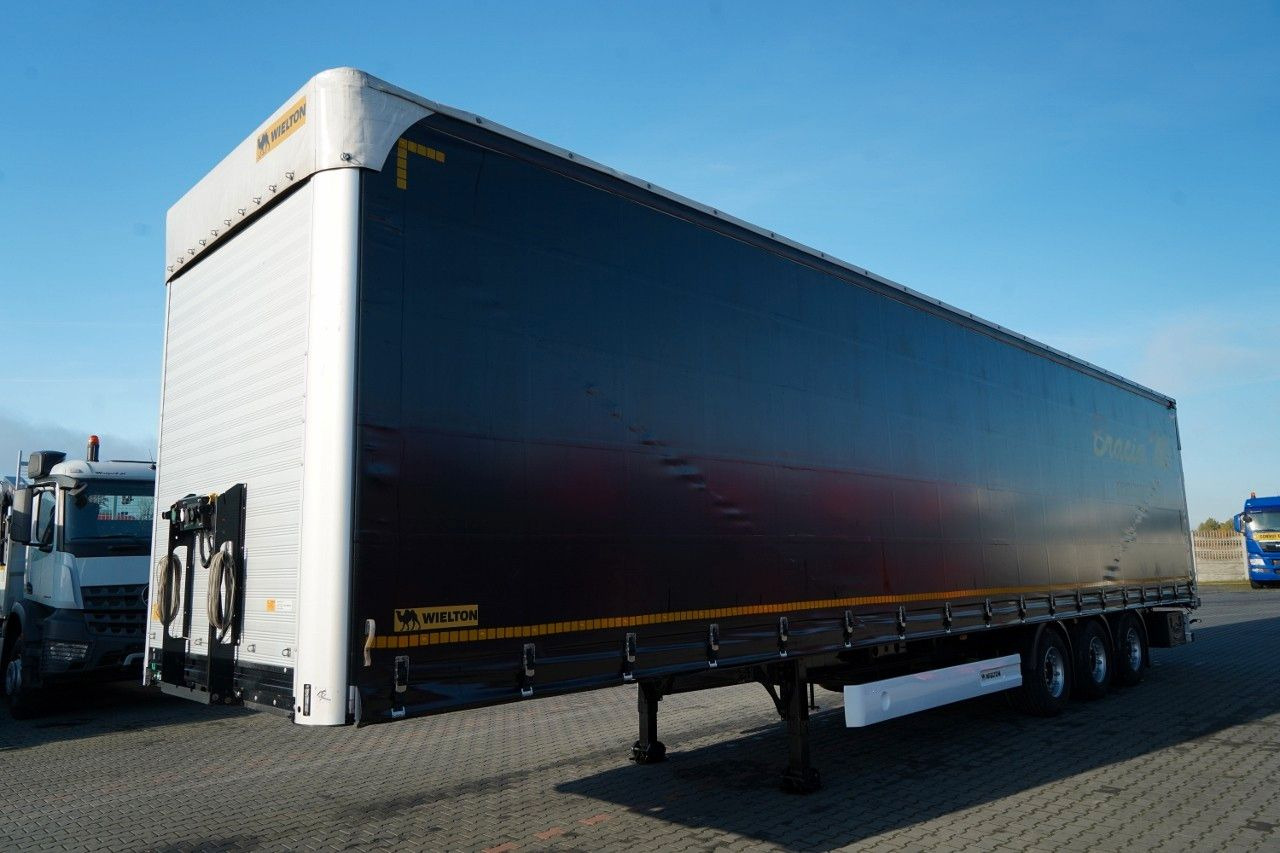 Wielton FIRANKA / MEGA / LOWDECK / MAŁO UŻYWANA / 80 TYS - Тентований напівпричіп: фото 4 Wielton FIRANKA / MEGA / LOWDECK / MAŁO UŻYWANA / 80 TYS - Тентований напівпричіп: фото 4