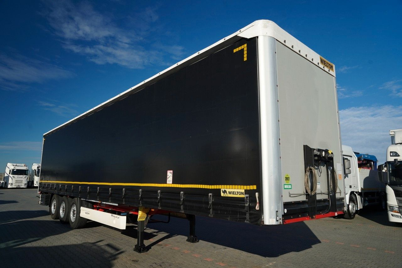 Wielton FIRANKA STANDARD / MULDA DO STALI - 9 M / OŚ POD - Тентований напівпричіп: фото 2 Wielton FIRANKA STANDARD / MULDA DO STALI - 9 M / OŚ POD - Тентований напівпричіп: фото 2