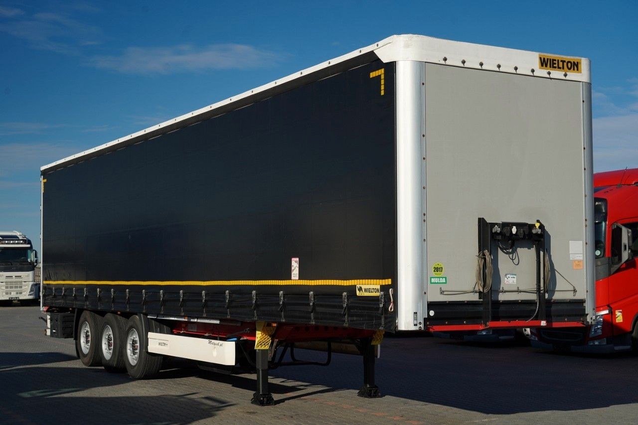 Wielton FIRANKA STANDARD / MULDA DO STALI - 9 M / OŚ POD - Тентований напівпричіп: фото 1 Wielton FIRANKA STANDARD / MULDA DO STALI - 9 M / OŚ POD - Тентований напівпричіп: фото 1