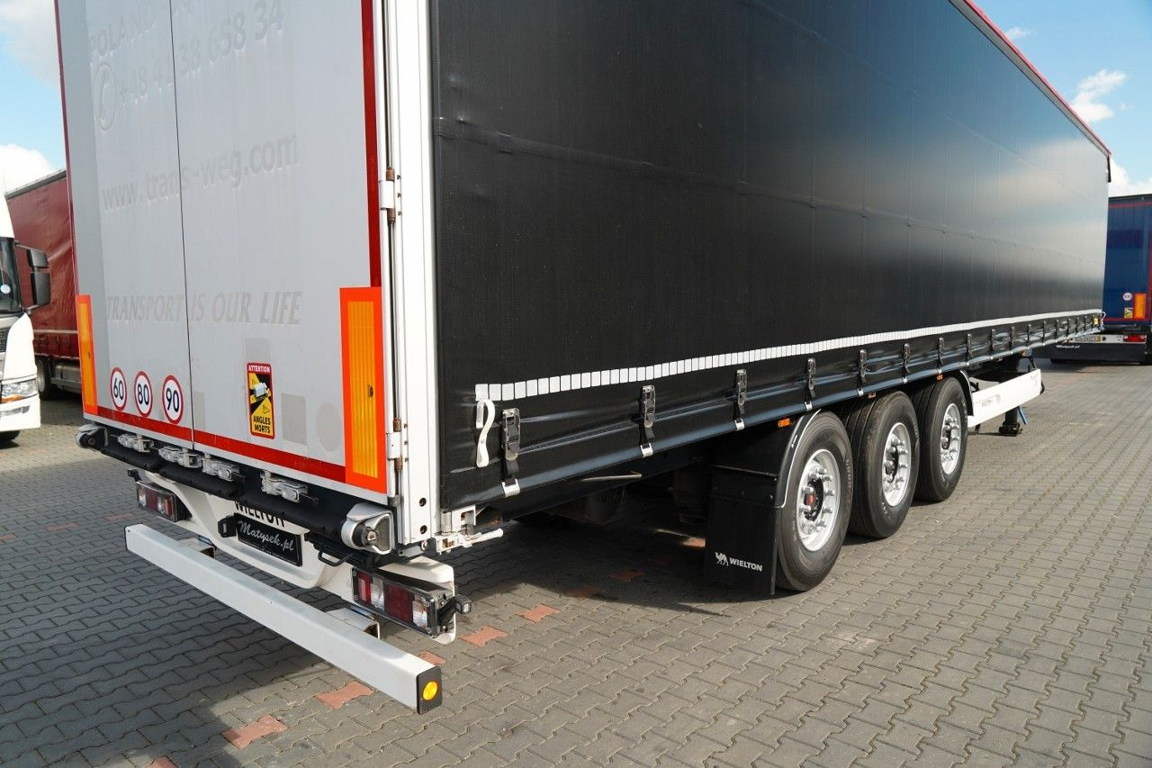 Тентований напівпричіп Wielton / FIRANKA STANDARD / MULDA DO STALI - 9 M  / OŚ: фото 13 Тентований напівпричіп Wielton / FIRANKA STANDARD / MULDA DO STALI - 9 M  / OŚ: фото 13