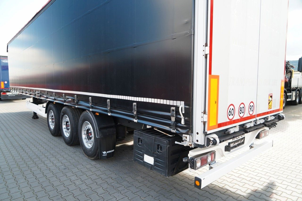 Тентований напівпричіп Wielton / FIRANKA STANDARD / MULDA DO STALI - 9 M  / OŚ: фото 11 Тентований напівпричіп Wielton / FIRANKA STANDARD / MULDA DO STALI - 9 M  / OŚ: фото 11
