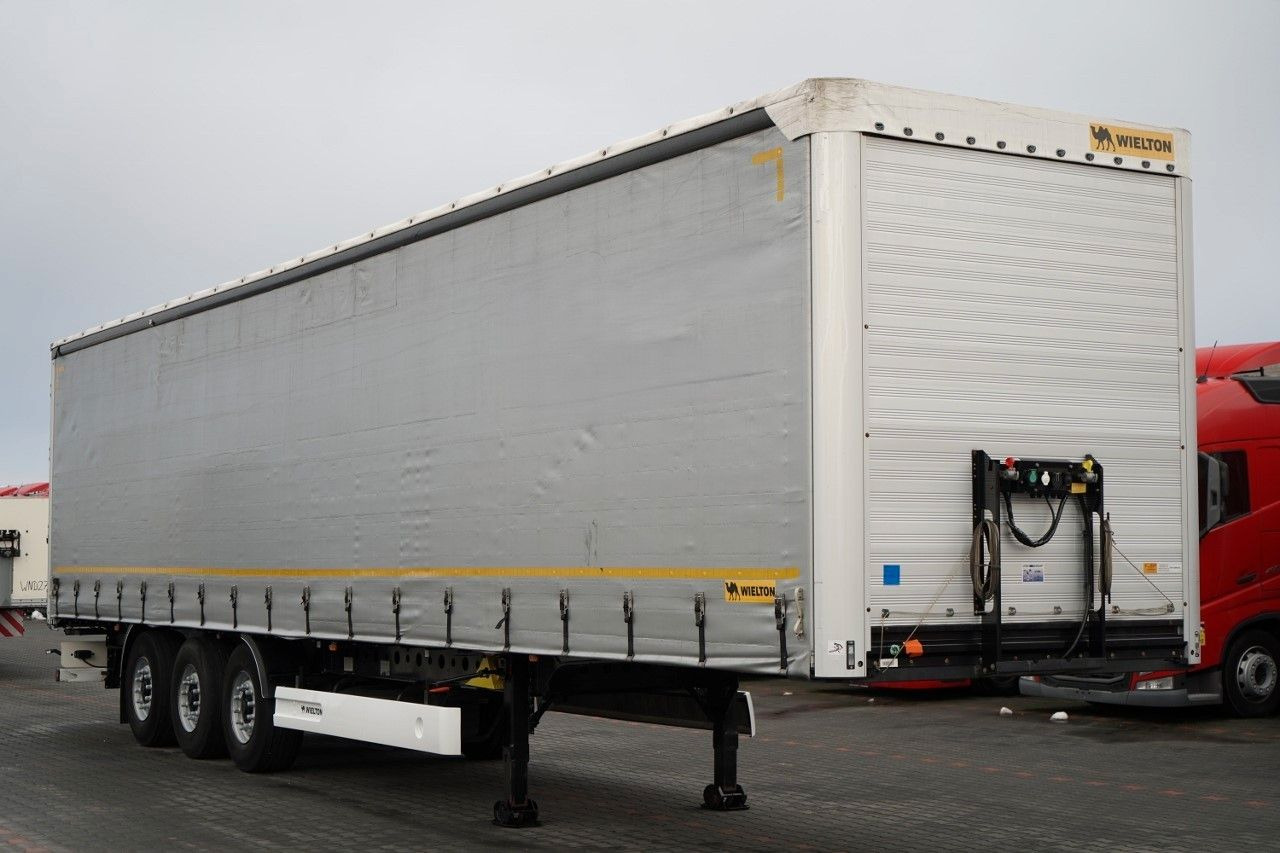 Wielton FIRANKA / STANDARD / OŚ PODNOSZONA / PLANDEKA Z - Тентований напівпричіп: фото 1 Wielton FIRANKA / STANDARD / OŚ PODNOSZONA / PLANDEKA Z - Тентований напівпричіп: фото 1