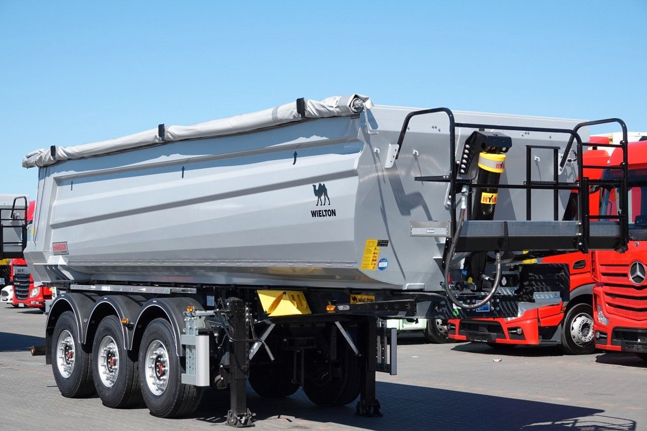 Новий Тентований напівпричіп Wielton WYWROTKA STALOWA / 26m3 / HP RYNNA / NOWA Wielton WYWROTKA STALOWA / 26m3 / HP RYNNA / NOWA: фото 6