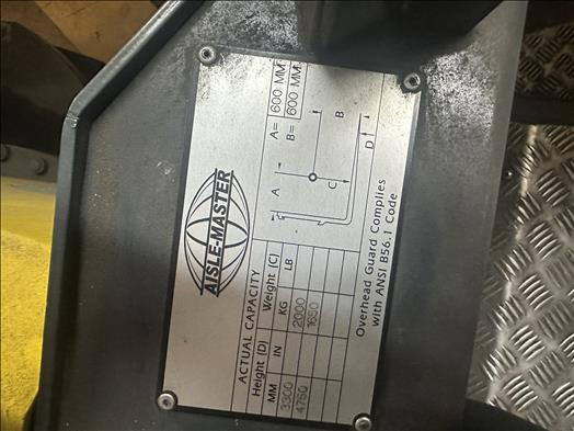 Обладнання для харчової промисловості AisleMaster 20S Forklift: фото 7