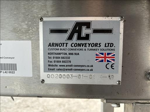 Arnott Stainless conveyor - Конвеєр: фото 5 Arnott Stainless conveyor - Конвеєр: фото 5