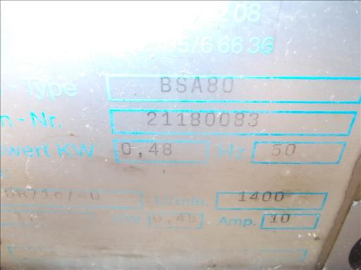 Erka BSA 80 80 Sheeter for Dough Strands (pretzel) - Обладнання для пекарні: фото 3 Erka BSA 80 80 Sheeter for Dough Strands (pretzel) - Обладнання для пекарні: фото 3