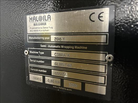 Пакувальне обладнання Haloila CobraX Pallet wrapper: фото 7 Пакувальне обладнання Haloila CobraX Pallet wrapper: фото 7