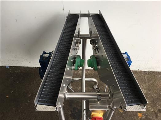 Priden stainless twin lane V conveyor - Конвеєр: фото 3 Priden stainless twin lane V conveyor - Конвеєр: фото 3
