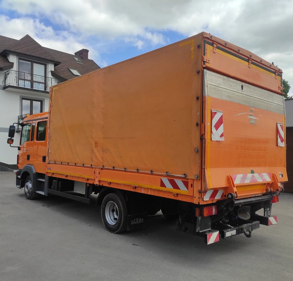 MAN TGL 8.180 DOKA / 6 OSOBOWY /BUTRO-PLANDEKA / - Тентована вантажівка: фото 4 MAN TGL 8.180 DOKA / 6 OSOBOWY /BUTRO-PLANDEKA / - Тентована вантажівка: фото 4
