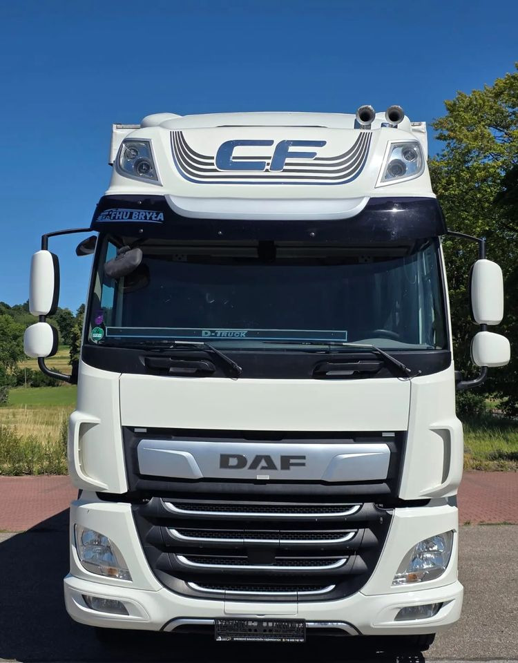 DAF CF290/CF320/FIRANKA/WINDA DHOLLANDIA / E6/JEDEN WŁAŚCICIEL/SPROWADZONY/22PALETY/2019/PODNOSZONY DACH/ JAK NOWY - Тентована вантажівка: фото 3 DAF CF290/CF320/FIRANKA/WINDA DHOLLANDIA / E6/JEDEN WŁAŚCICIEL/SPROWADZONY/22PALETY/2019/PODNOSZONY DACH/ JAK NOWY - Тентована вантажівка: фото 3
