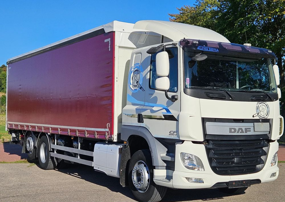 DAF CF370/410/BURTO-FIRANKA/RETARDER/WINDA/OŚ SKRĘTNA-PODNOSZONA/E6/SPROWADZONY/20PALET/BURTO-FIRANKA - Тентована вантажівка: фото 2 DAF CF370/410/BURTO-FIRANKA/RETARDER/WINDA/OŚ SKRĘTNA-PODNOSZONA/E6/SPROWADZONY/20PALET/BURTO-FIRANKA - Тентована вантажівка: фото 2