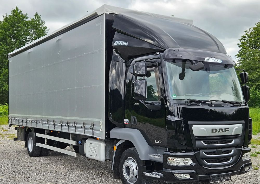 DAF LF 290 / WINDA / 16TON DMC / FIRANKA / AUTOMAT / JEDEN WŁAŚCICIE / EURO 6 / 2019 / SPROWADZONY / 20PALET / NISKI PRZEBIEG / DUŻA ŁADOWNOŚĆ / JAK NOWY - Тентована вантажівка: фото 1 DAF LF 290 / WINDA / 16TON DMC / FIRANKA / AUTOMAT / JEDEN WŁAŚCICIE / EURO 6 / 2019 / SPROWADZONY / 20PALET / NISKI PRZEBIEG / DUŻA ŁADOWNOŚĆ / JAK NOWY - Тентована вантажівка: фото 1