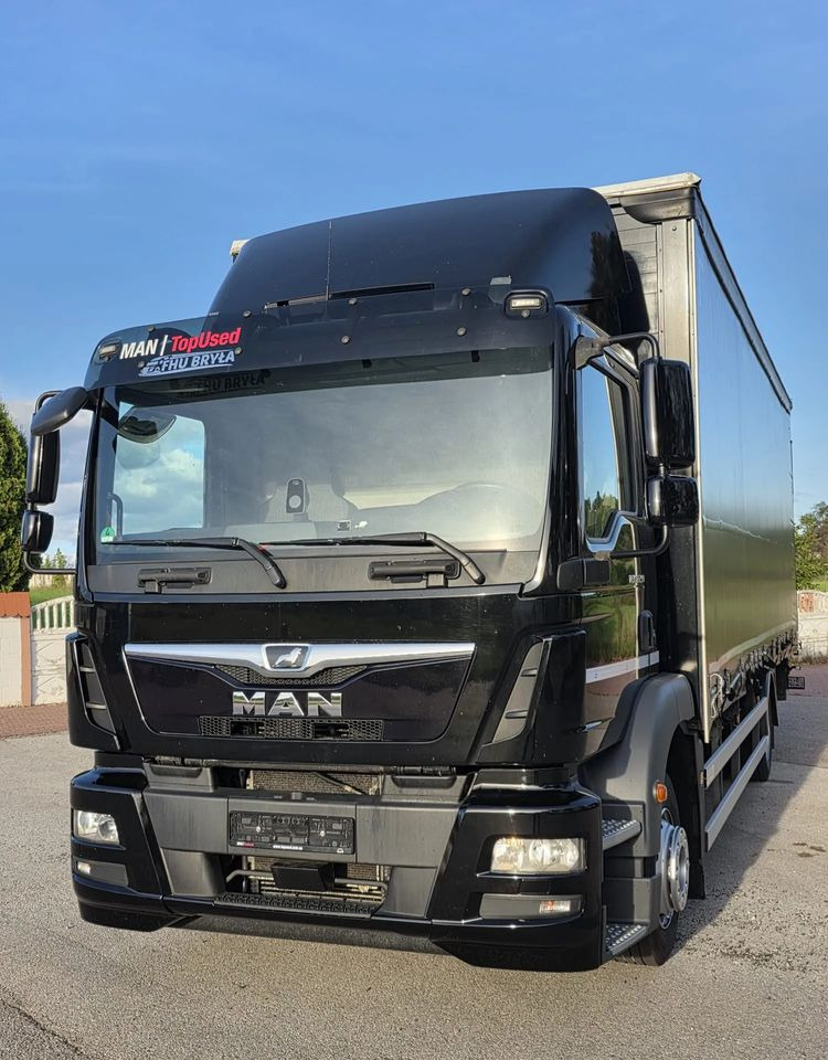 Тентована вантажівка MAN TGM 12.290 / 15.290 / E6/ FIRANKA /BOCZNE DRZWI / BURTO-FIRANKA / 18PALET / WINDA / NISKI PRZEBIEG / 2018/ CAŁY NA PODUSZKACH / SERWISOWANY: фото 15