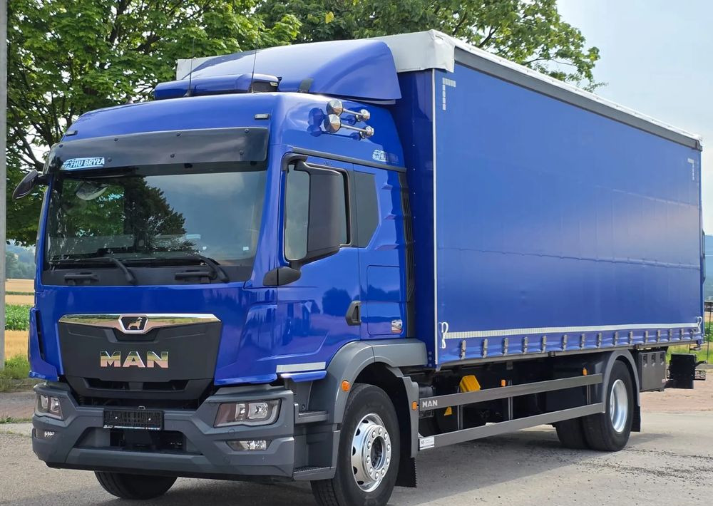 MAN TGM 18.320 / 18.290 / NOWY MODEL / E6 / 20PALET / 9200 ŁADOWNOŚĆ / SERWISOWANY / NISKI PRZEBIEG / WINDA / FIRANKA / SPROWADZONY / 2021 / NISKI PRZEBIEG /PIERWSZY WŁAŚCICIEL/ - Тентована вантажівка: фото 2 MAN TGM 18.320 / 18.290 / NOWY MODEL / E6 / 20PALET / 9200 ŁADOWNOŚĆ / SERWISOWANY / NISKI PRZEBIEG / WINDA / FIRANKA / SPROWADZONY / 2021 / NISKI PRZEBIEG /PIERWSZY WŁAŚCICIEL/ - Тентована вантажівка: фото 2