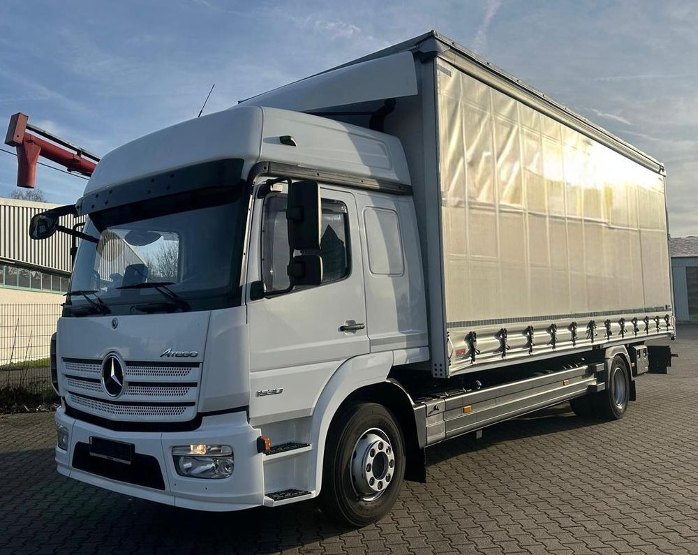 Mercedes-Benz ATEGO 1530 / FIRANKA / WINDA / E6 / 2023 / JAK NOWY / 18 EURO PALET / SPROWADZONY / GLOB / SYPIALKA / NISKI PRZEBIEG - Тентована вантажівка: фото 2 Mercedes-Benz ATEGO 1530 / FIRANKA / WINDA / E6 / 2023 / JAK NOWY / 18 EURO PALET / SPROWADZONY / GLOB / SYPIALKA / NISKI PRZEBIEG - Тентована вантажівка: фото 2